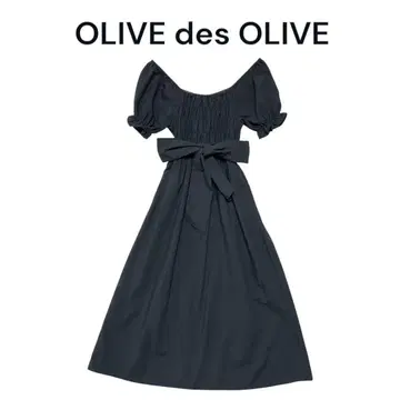 OLIVE des OLIVE 셔링 더블 프론트 원피스 FREE