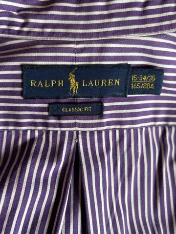 Ralph Lauren 클래식 핏 긴팔 셔츠 15-34/35