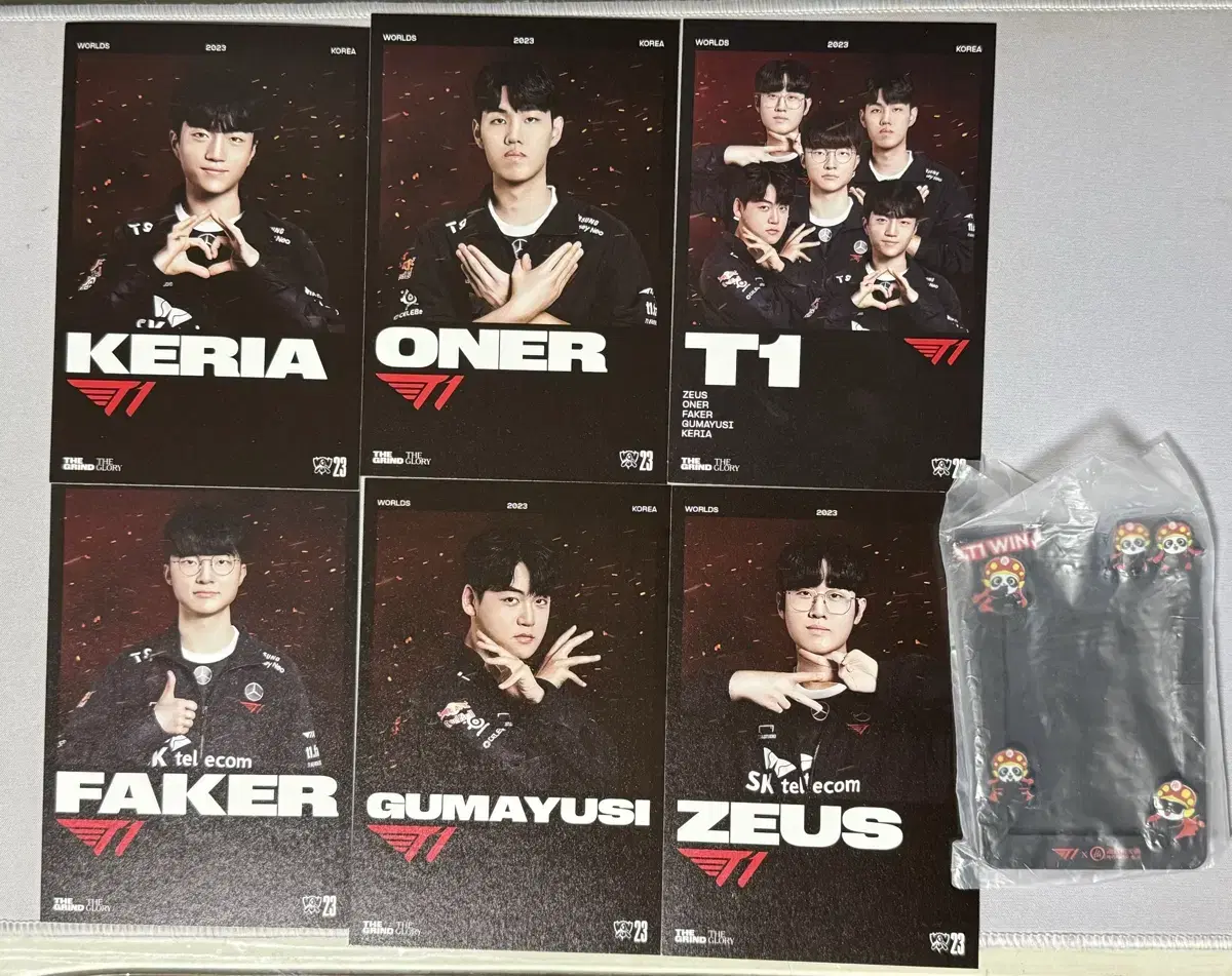 T1 2023 Worlds Postcard