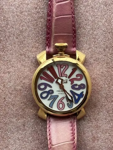 GaGa Milano 마누알레 40 핑크 골드