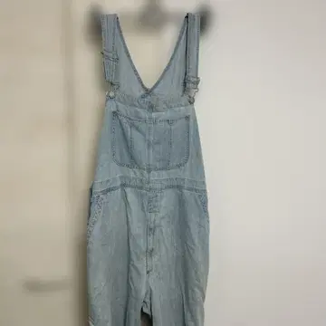 데님 오버롤 라이트 블루