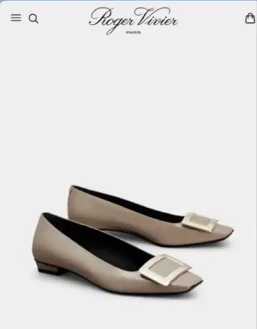 Roger Vivier 플랫 슈즈 베이지