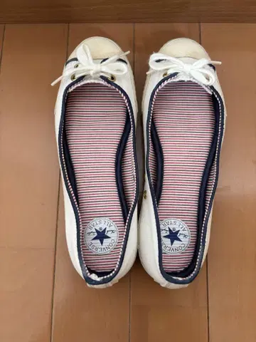 컨버스 ALL STAR 화이트 플랫 슈즈