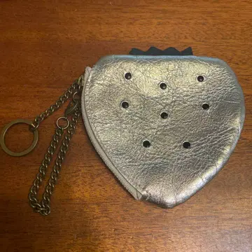 RAPTURE 천연 가죽 이치고형 키케이스 미니 지갑