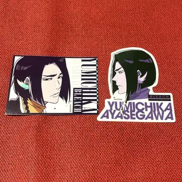 BLEACH 692 스티커 아야세 가와 유미치 반다이 세트