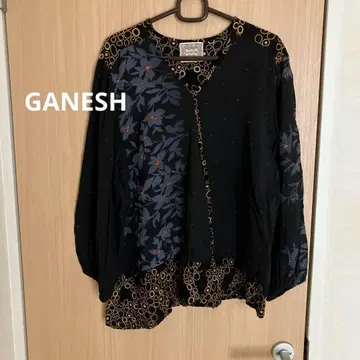GANESH 가네쉬 셔츠 인도 면 에스닉 아시아 레이온