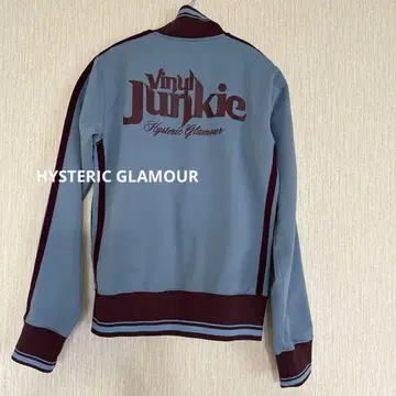 Hysteric Glamour Vinyl Junkie 트랙 자켓
