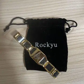 Rockyu 게르마늄 골드 자기장 팔찌
