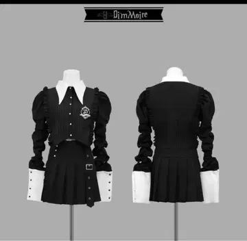 레어 DimMoire 딤모어 Gothic 학원 셋업 M 사이즈
