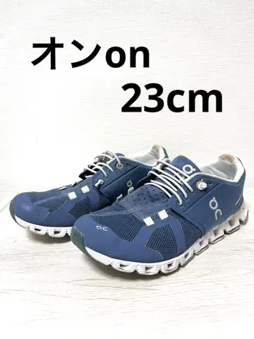 온 여성용 스니커즈 23cm 블루 러닝화