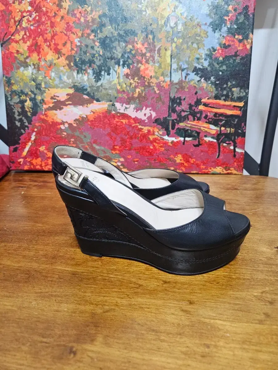 Versace Wedge Heel 36.5 (Korean 235)