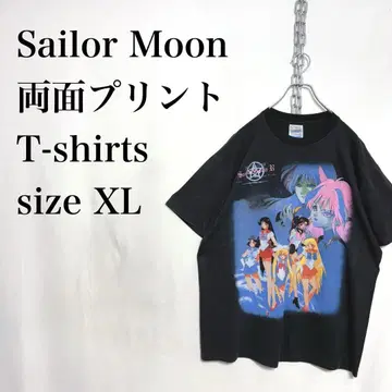 Sailor Moon 세일러문 양면 프린트 티셔츠 XL 굿 프린트