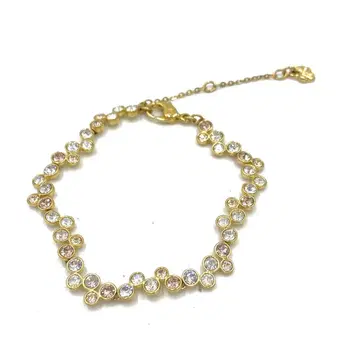 SWAROVSKI 스와로브스키 뱅글 팔찌 골드 크리스탈