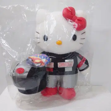 헬로키티 바이크 레이서 봉제 인형 모터쇼 모터 사이클 쇼