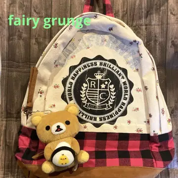 헤이세이 레트로 증정품 포함 fairy grunge 모리걸 백팩