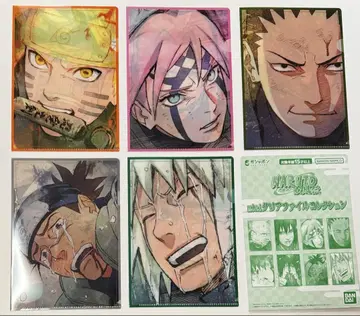 NARUTO 미니 클리어 파일 컬렉션