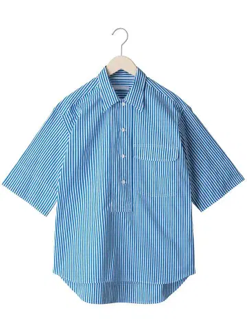 BAGUTTA 새상품 POLO 스트라이프 스키퍼 셔츠 블라우스