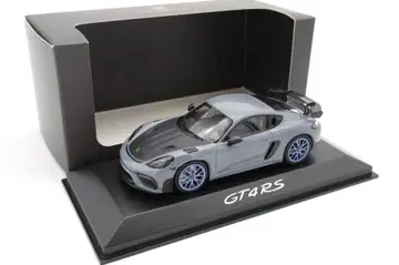 1/43 포르쉐 718 카이맨 GT4 RS 아크틱 그레이