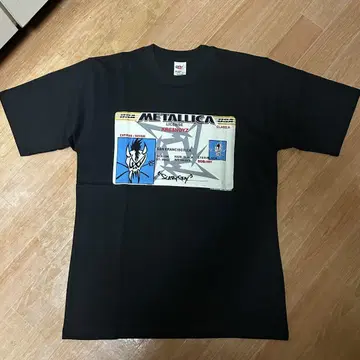 새상품급 00s METALICA 메탈리카 티셔츠 L anvil