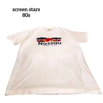 구제 의류 screen stars 반팔 티셔츠 수베니어 빈티지 80년대