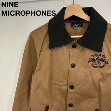 Nine Microphones 브라운 커버올 S 자켓