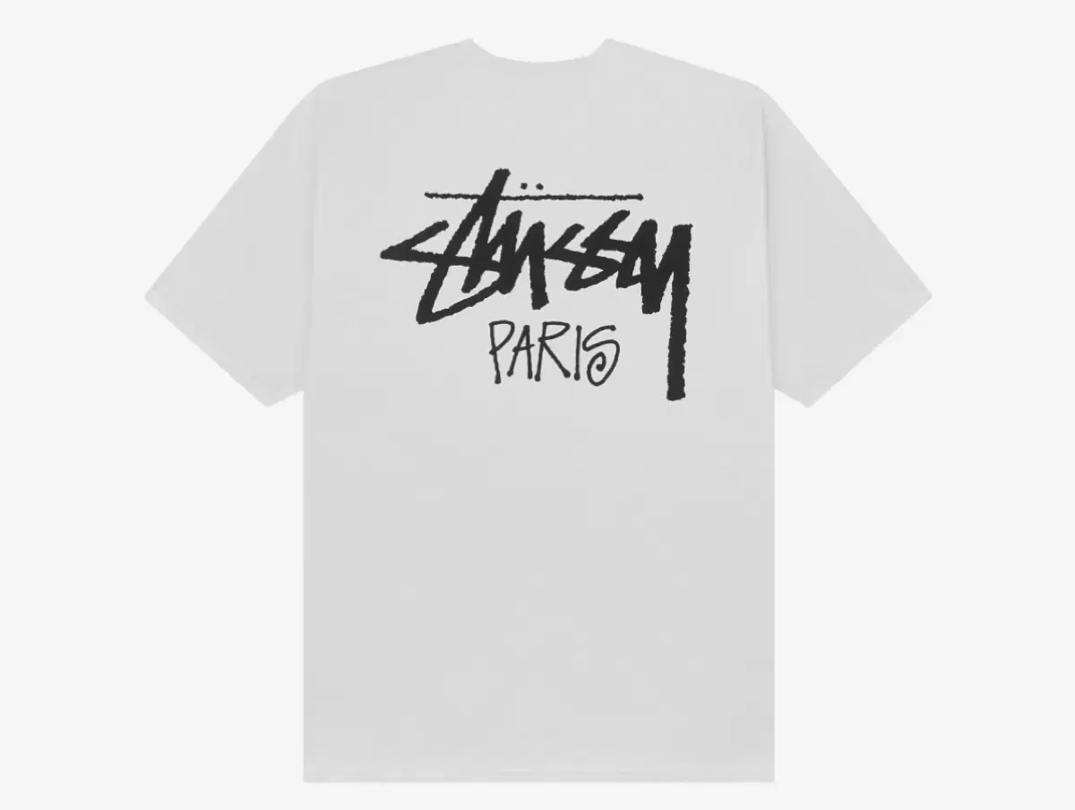 New Stussy Stock Paris T-shirt White XL