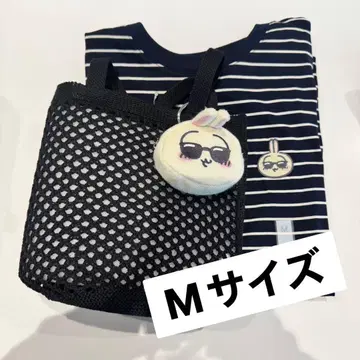 치이카와 (먼작귀) GU 토끼 티셔츠 백 세트