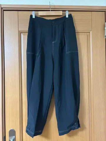 오즈온 컴플렉스 블랙 사루엘 팬츠