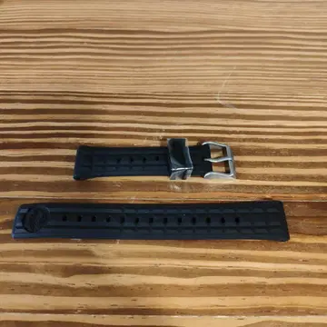 최종 가격 인하 SEIKO 프로스펙스 20mm 정품 실리콘 밴드 블랙