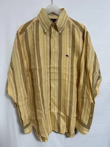 ETRO 에트로 스트랩 린넨 셔츠 size:43