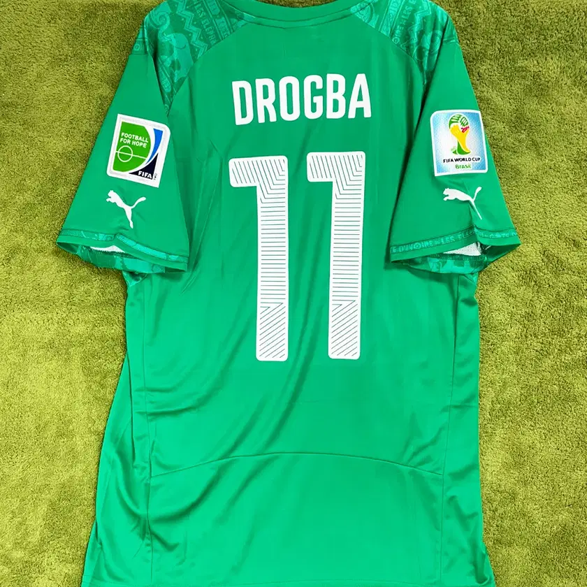 [New product] 2014 World Cup Ivory Coast Drogba Jersey #첼시