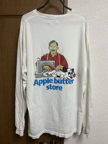 APPLE BUTTER STORE PCC k L/S XL 사이즈 롱T