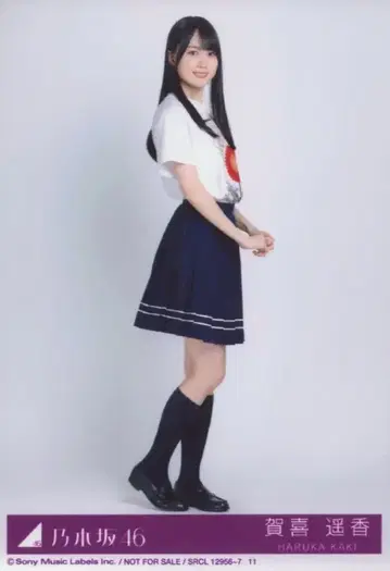 노기자카46 치트데이 초회 한정판 카키 하야카 봉입 특전 브로마이드 히키