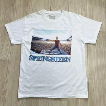 BRUCE SPRINGSTEEN 티셔츠 USA 84-84 락 밴드