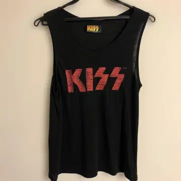 KISS 탱크탑 블랙