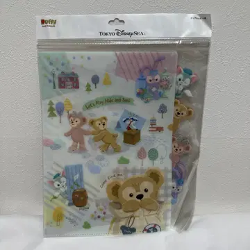 닷피 숨바꼭질 A4 클리어 파일 4장 세트