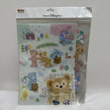 닷피 숨바꼭질 A4 클리어 파일 4장 세트