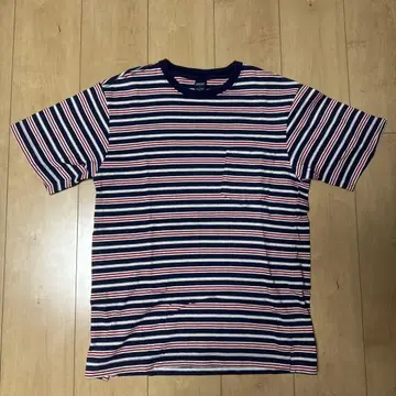 90's USA제 LANDS' END 랜즈엔드 보더 티셔츠