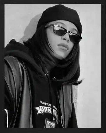 Aaliyah 티셔츠 R&B 서울 힙합