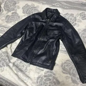 schott 카라 부착 싱글 라이더 사이즈 36