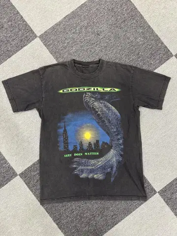 레어 90s GODZILLA 고질라 SIZE DOES MATTER
