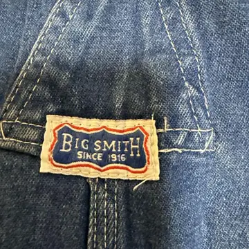 BIG SMITH 데님 오버롤