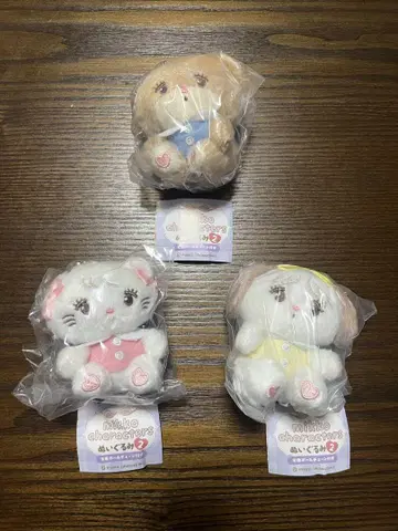 mikko characters 봉제 인형 세트