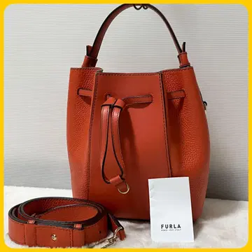 새상품급 FURLA 미아 스텔라 2way 숄더 핸드 백 복조리 현행 모델