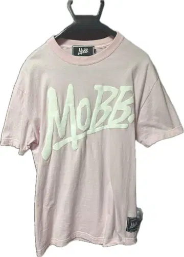 MOBB 핑크 티셔츠 2016 SS