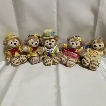 도쿄 디즈니 리조트 홍콩 디즈니 닷피 셰리 메이 5개 묶음 판매