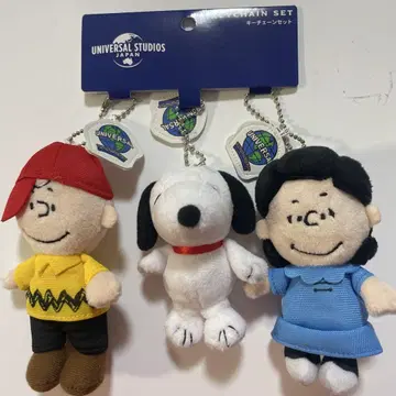 찰리 브라운 스누피 루시 스트랩 3종 세트 USJ