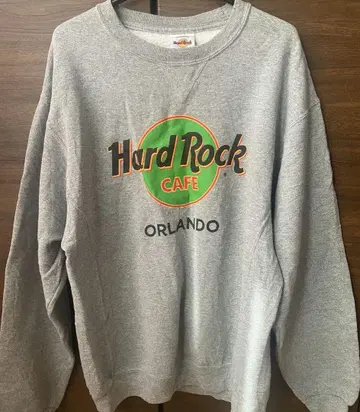 Hard Rock Cafe 하드 록 카페 그레이 트레이닝복 맨투맨