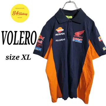 VOLERO 반팔 레이싱 셔츠 피케 셔츠 HRC 혼다 레푸솔 XL