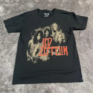 LED ZEPPELIN 밴드 티셔츠 L 사이즈 블랙